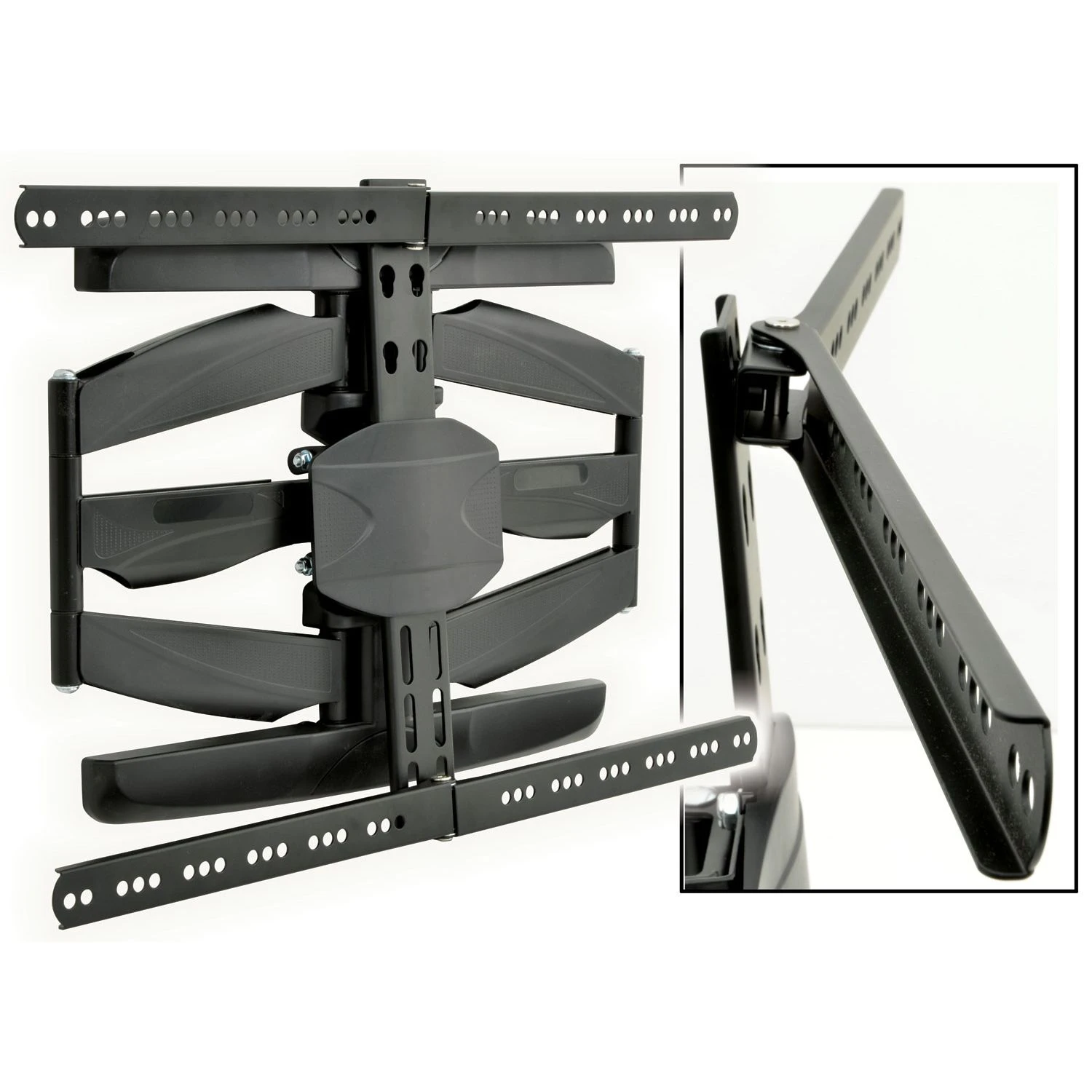 av:link 129.561UK CC601 Full Motion Double Arm TV Wall Bracket for Curved & Flat Screens 32" to 65" - Image 4