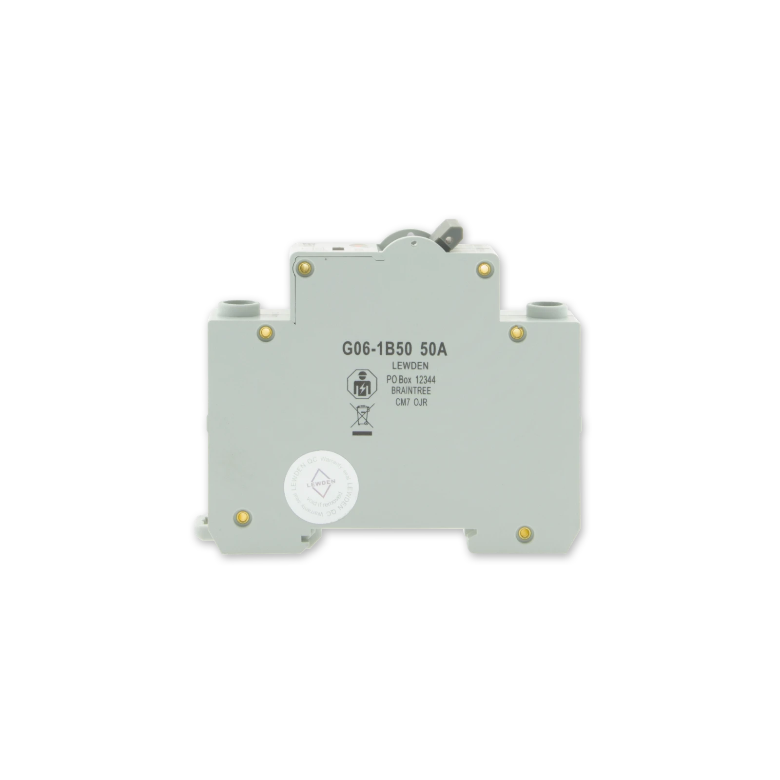 CGD MCB 50A Single Pole B Curve 6kA - Image 4
