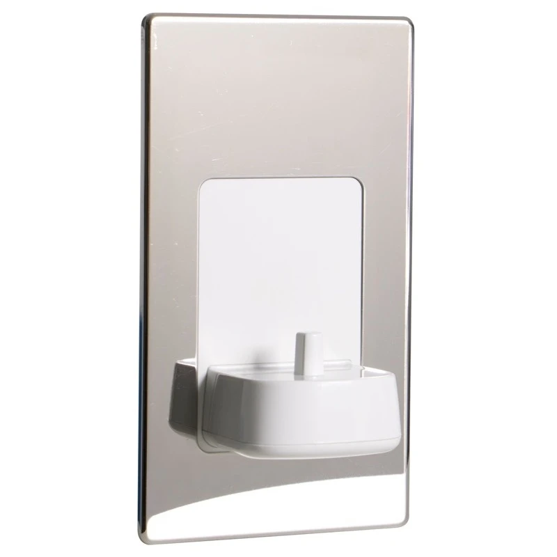 ProofVision PV10-PS-F Polished Chrome Cover Plate For PV10-P Toothbrush Charger - Image 3