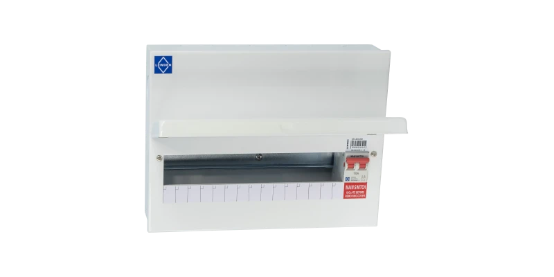 CGD QFS-MX16M 14 Way Metal Clad Consumer Unit with 100A Isolator Incomer - Image 4