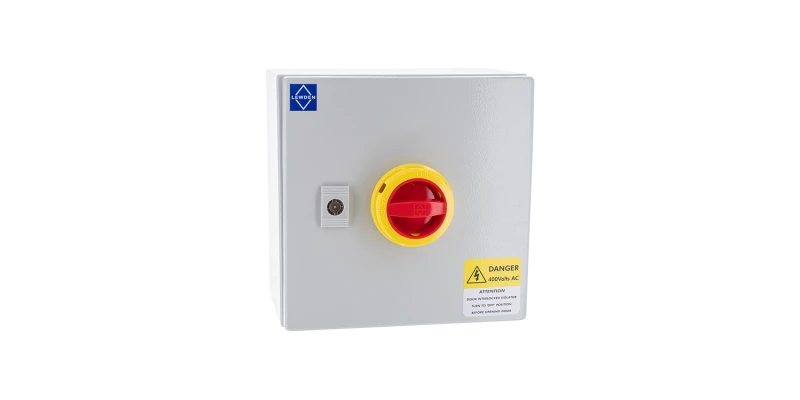 Lewden IS1004P 100A TP+N Metal Isolator Switch Disconnector - Image 3