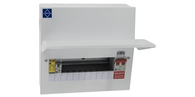 CGD 16 Way Consumer Unit with Main Switch and Surge Prefitted with Square Knockouts WQFS-MX16MS - Image 3
