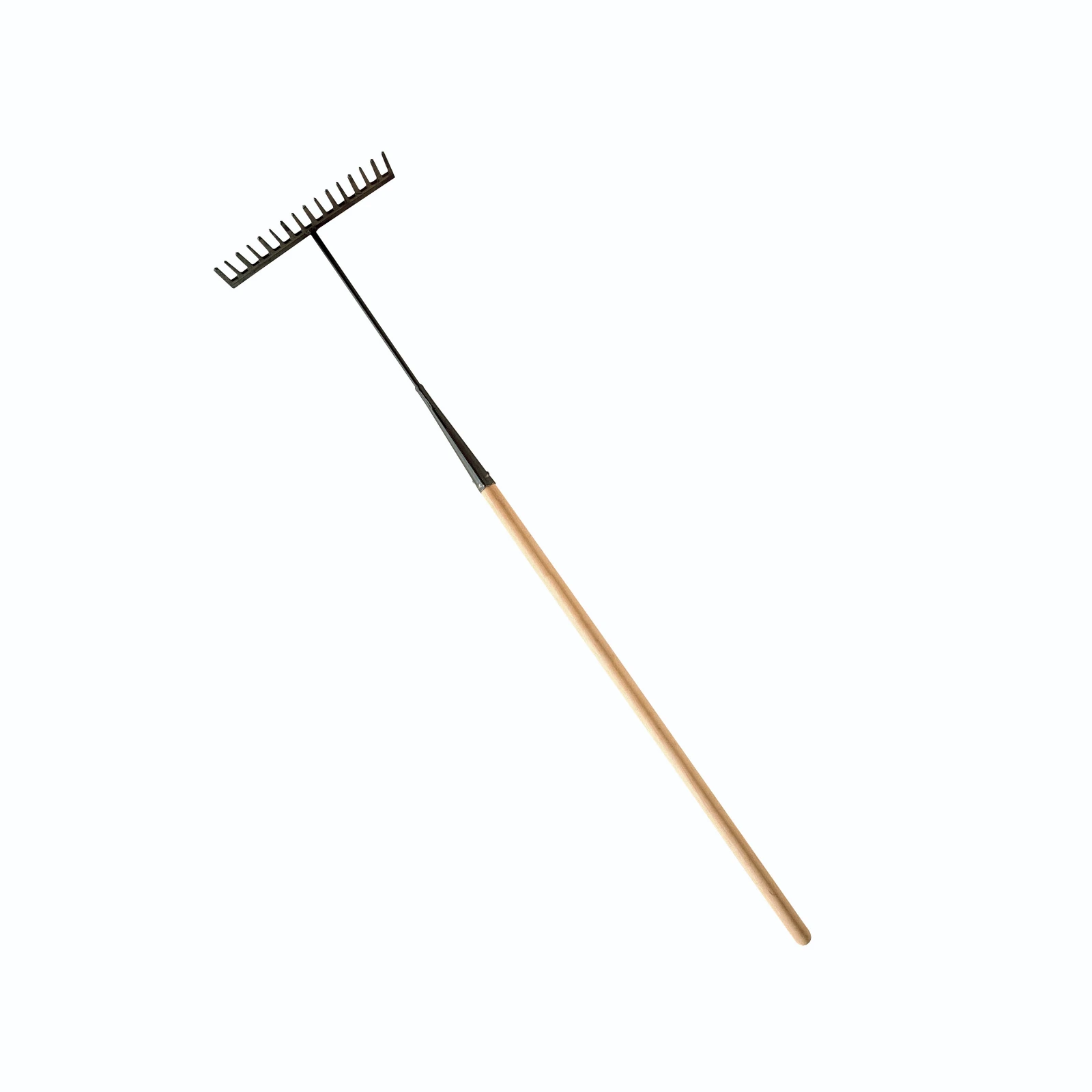 Asphalt Rake Square Tooth 16T Wood Handle - Image 3