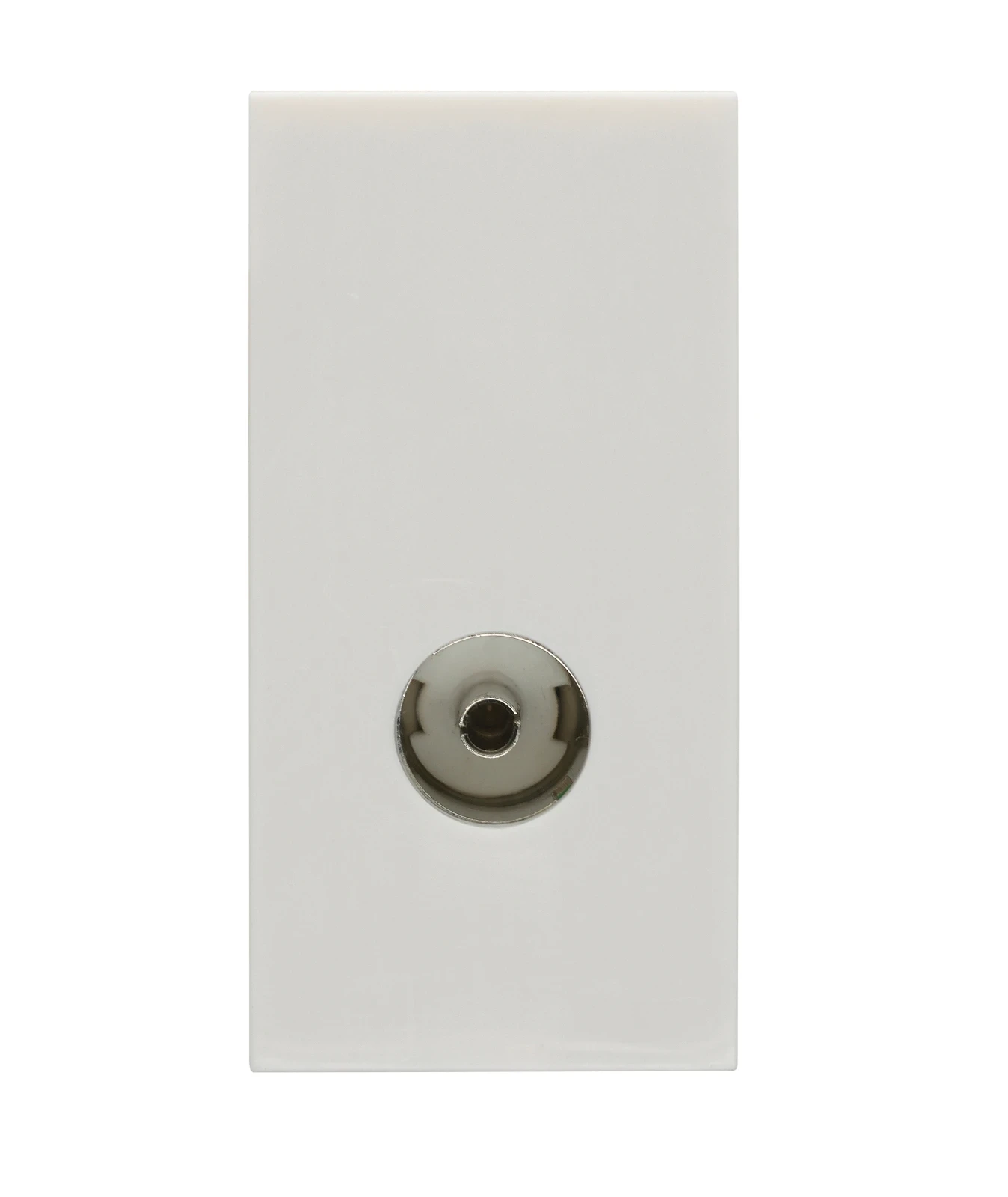 Module 1 Gang TV Female Euro White - Image 3