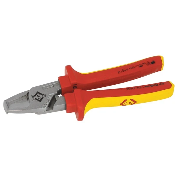 CK Tools 431030 Redline VDE 6.5" Heavy Duty Cable Cutters (165mm) - Image 3