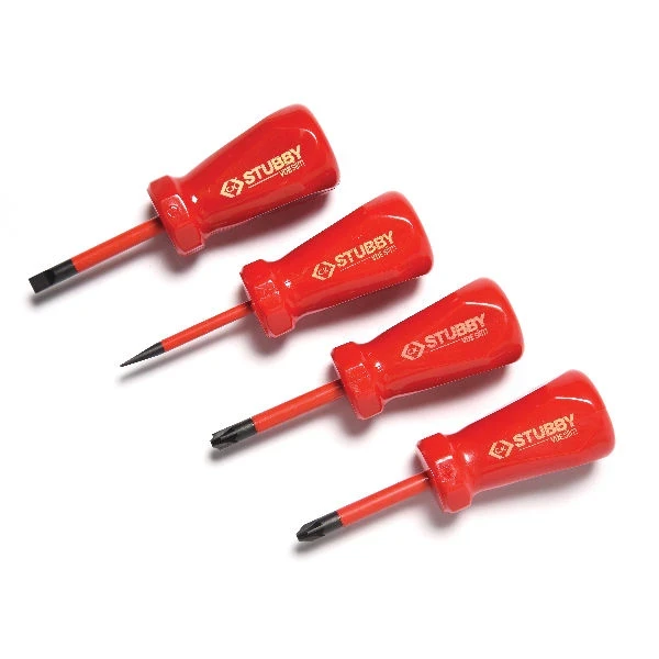 Stubby VDE Slim Phillips Screwdriver - Set of 4 - Image 4