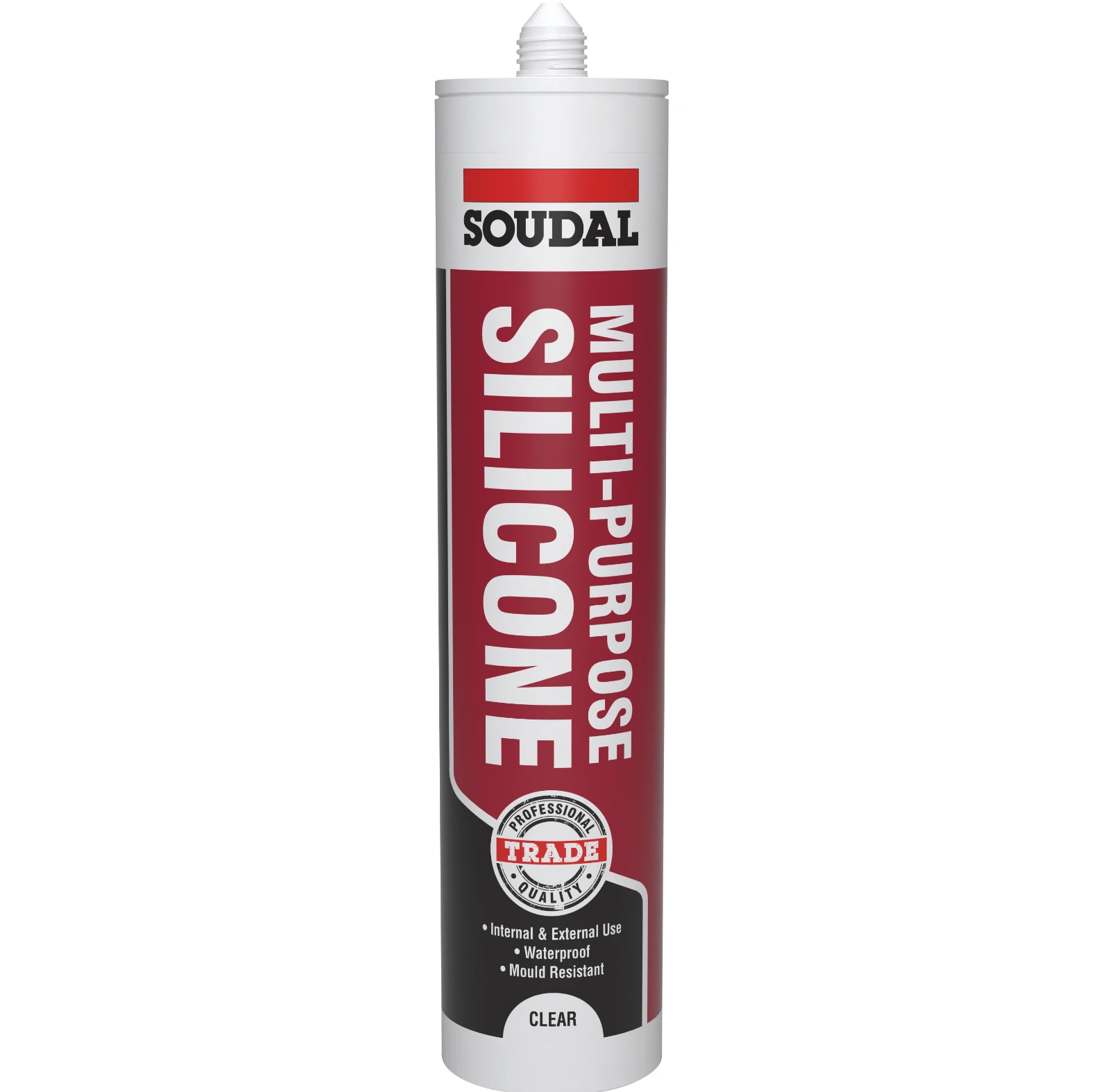 Contractors Clear Silicone Tube 295ml - Image 3