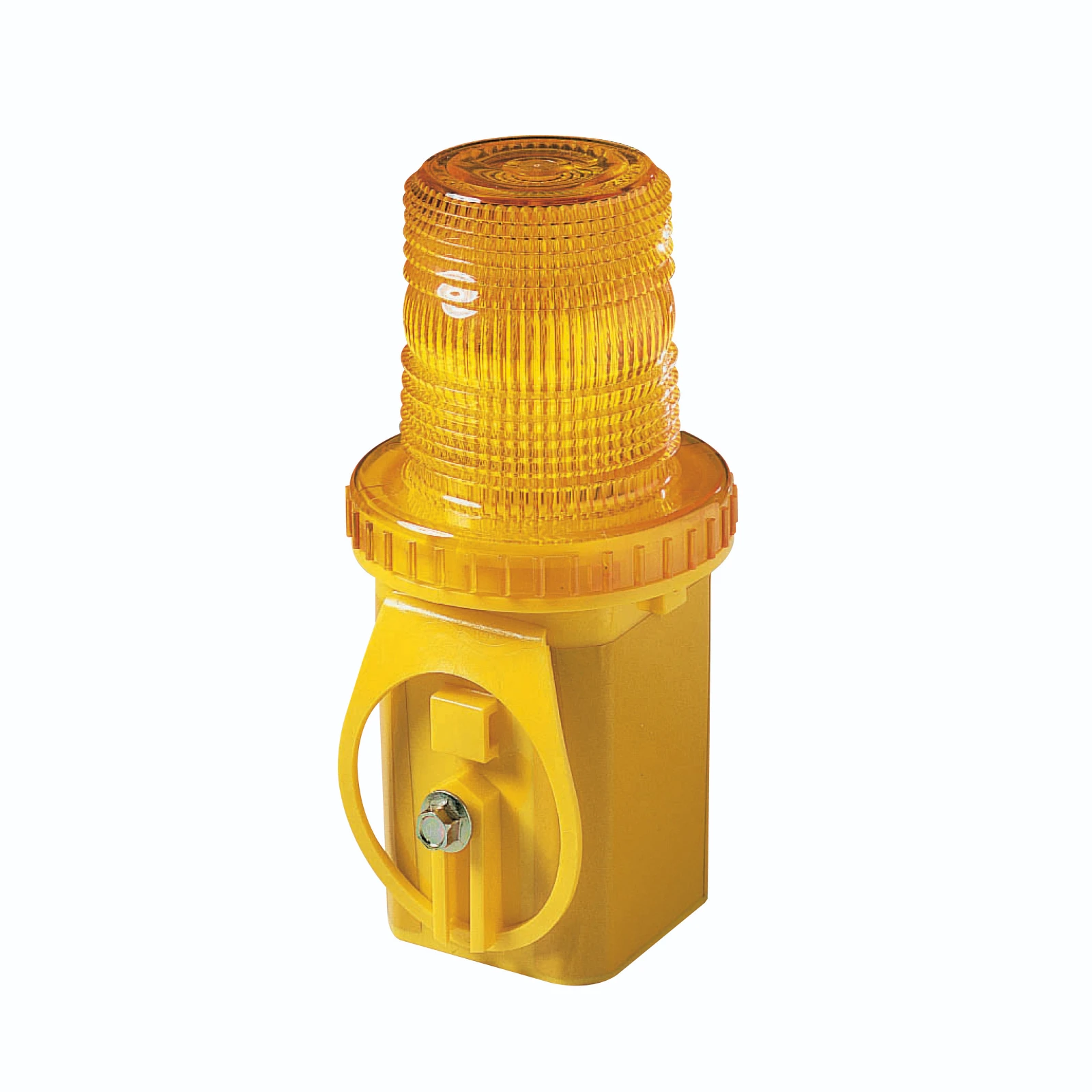 Steady Photocell Solar Cell Yellow Cone Lamp - Image 3
