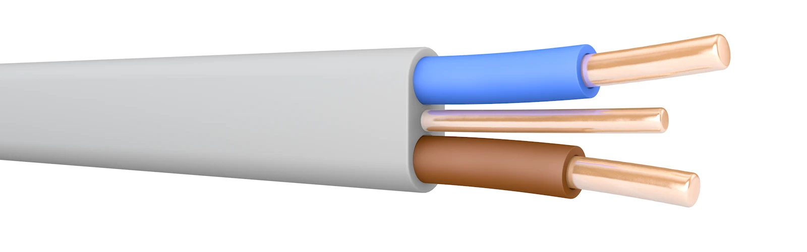 6242YH 1.5mm² Grey PVC Basec Twin and Earth Cable - Image 3