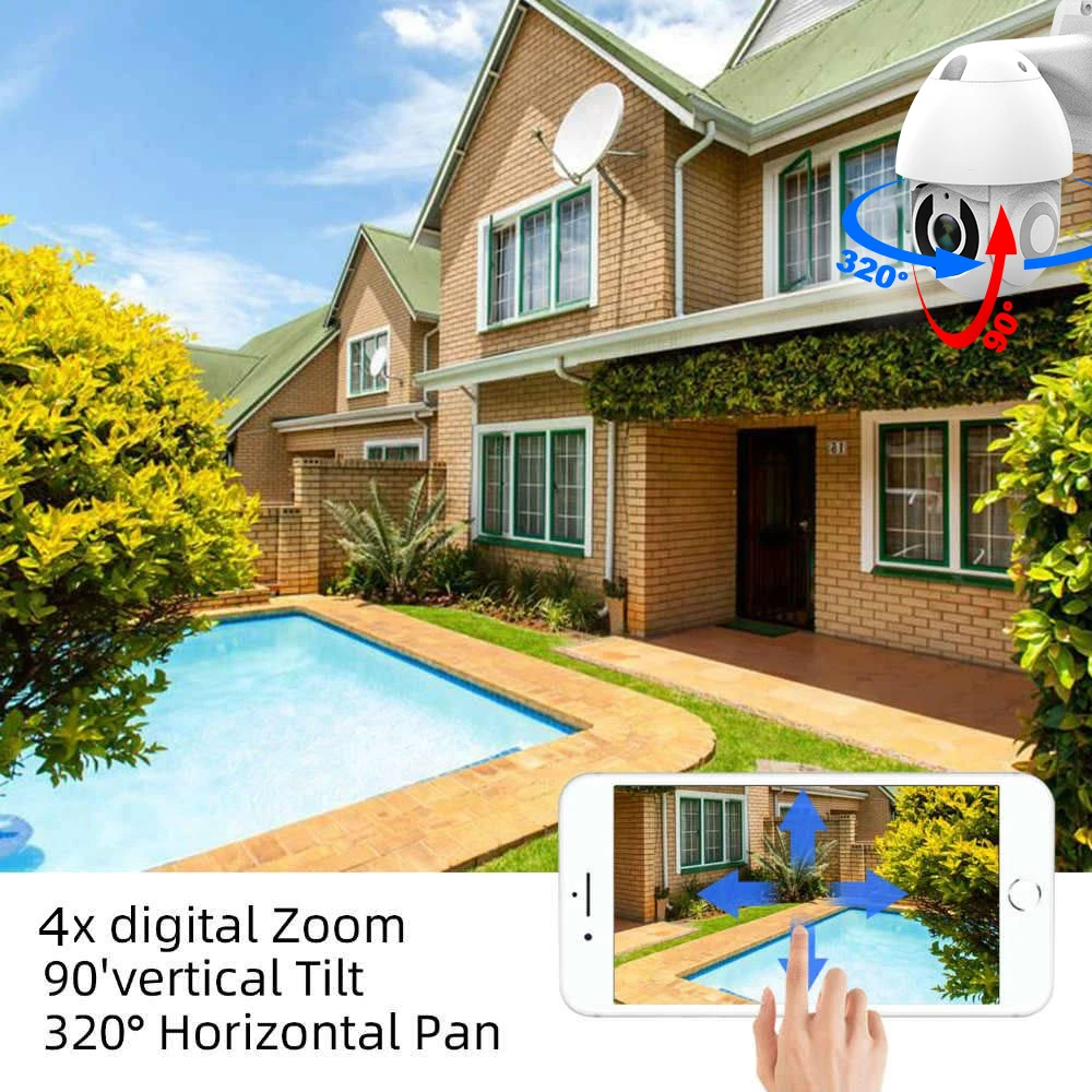 Ener-J SHA5295 Smart Wifi IP Outdoor Dome Camera IP65 - Image 3