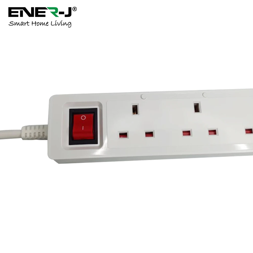Ener-J SHA5318 13A Smart WiFi Power Strips With 3 Sockets & 4 USB - Image 4