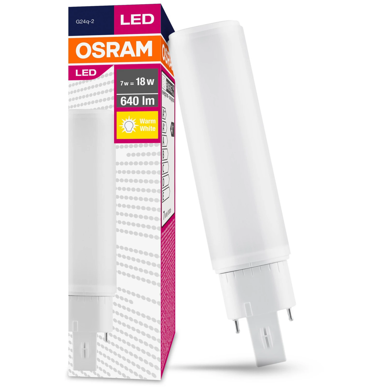 Osram Dulux D/E LED HF & AC Mains 7W 3000K - Image 4