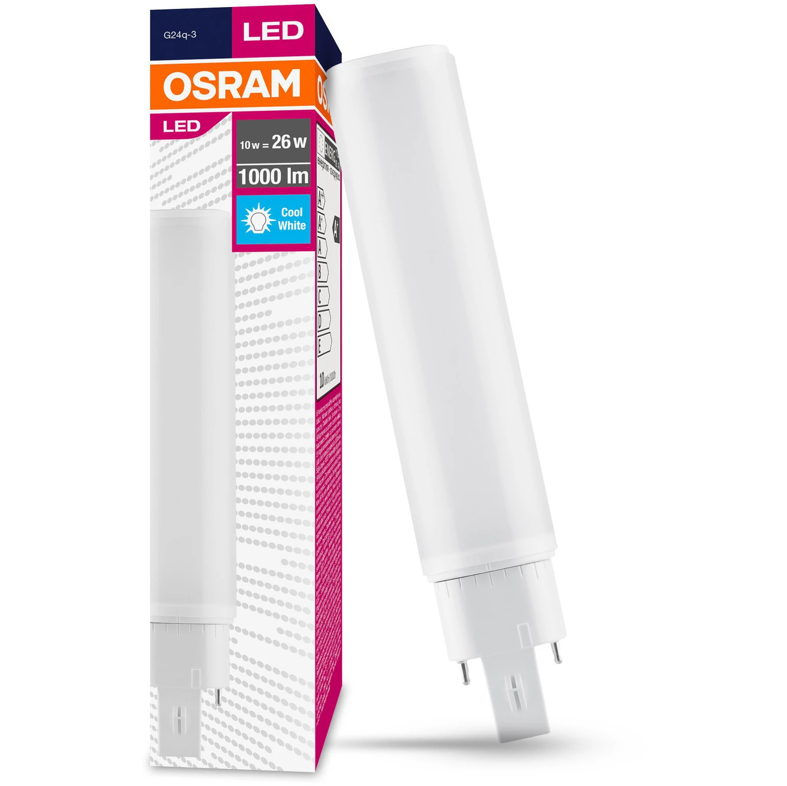 Osram Dulux D/E LED HF & AC MAINS 10W 4000K - Image 4
