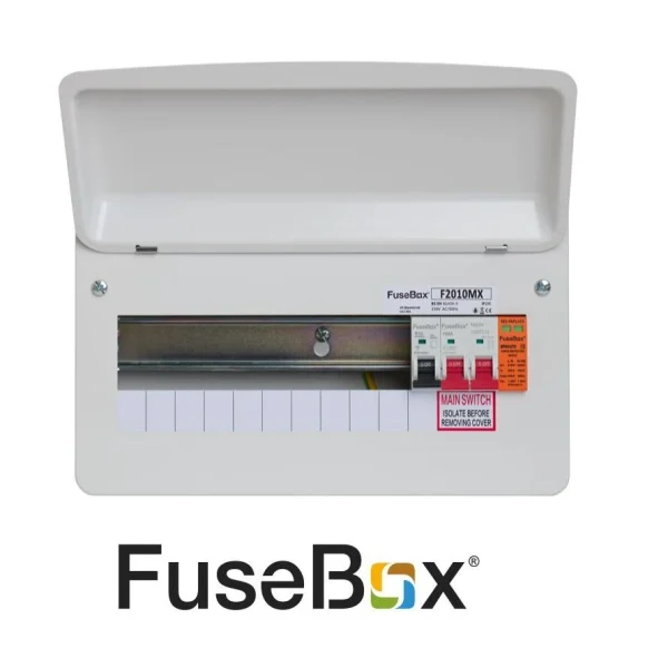 FuseBox 10 Way RCBO Consumer Unit + Surge Protection – Go Magpie ...