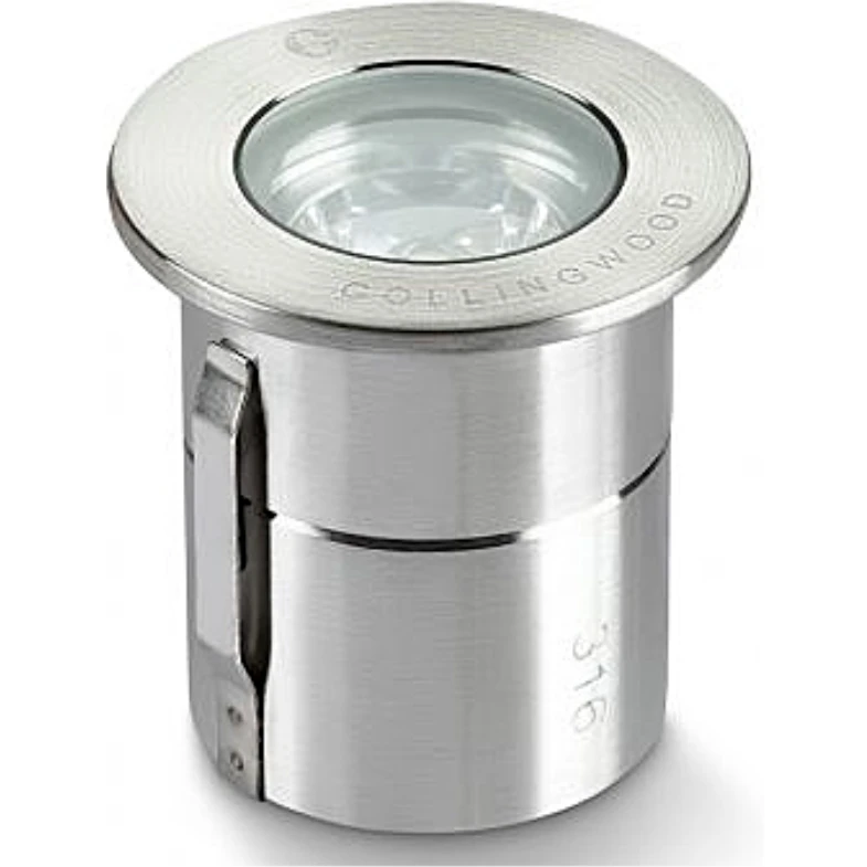 Groundlight Walk Over Flood 2700K LED IP68 1W 316 Stainless Steel - Image 3