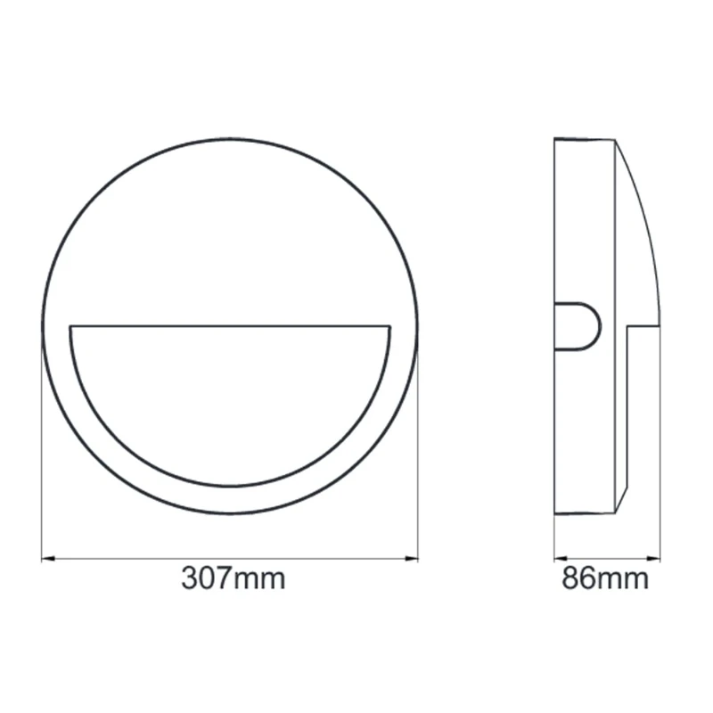 KSR KSRSF326 Navara SF Eyelid Rim - Matt White - Image 3