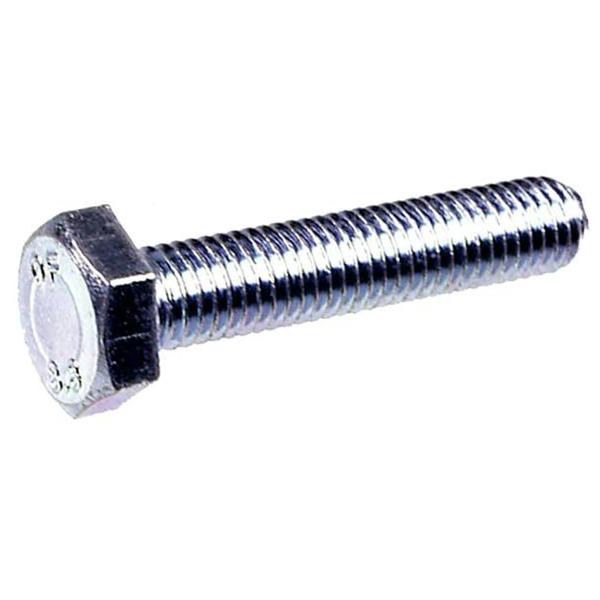 M6 X 25 Hex Head Set Screw HT 8.8 BZP - Image 3