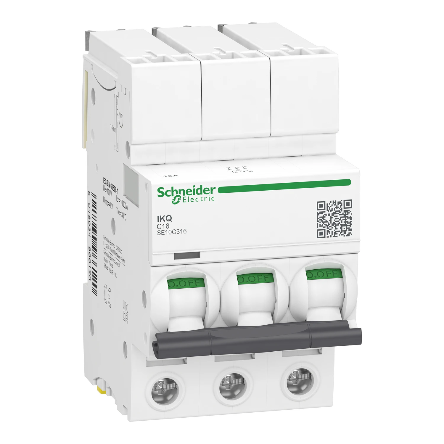 Schneider MCB TP Type C 16A 10kA - Image 3