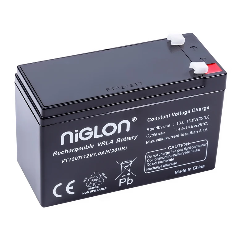 Steeple VT107 12V Sealed Lead Acid Battery 7Ah - Image 3