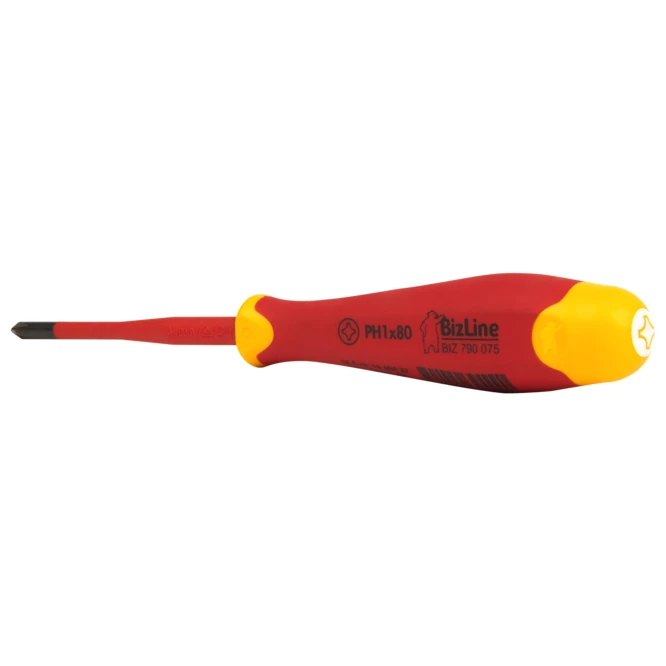 Bizline i-SLIM Screwdriver 1000V Insulated Philips PH1 4.5 x 80 mm - Image 3