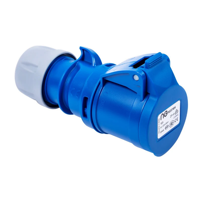 Niglon 57404 Socket Blue 16A 3Pin 230V - Image 3