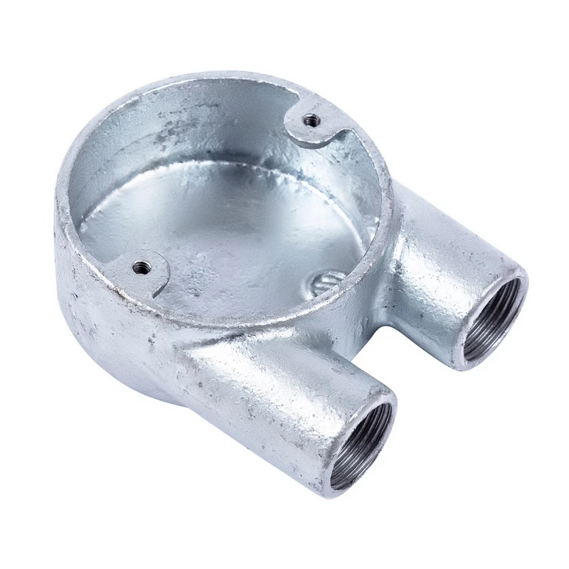 Steeple 20G/UBX Malleable 2-Way Conduit Box 20mm - U Branch - Image 3