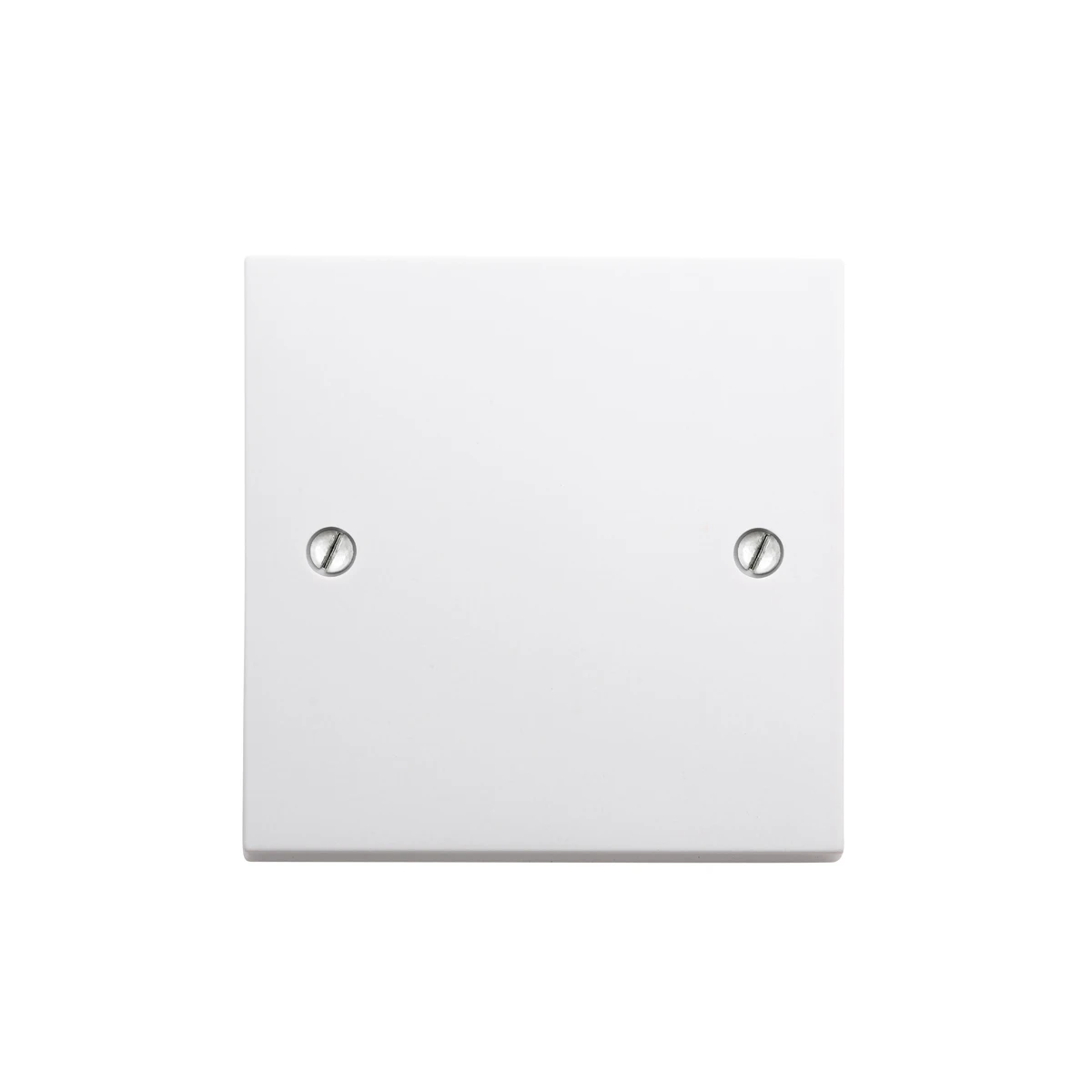 Essentials 11BP1 Blank Plate 1 Gang White - Image 3