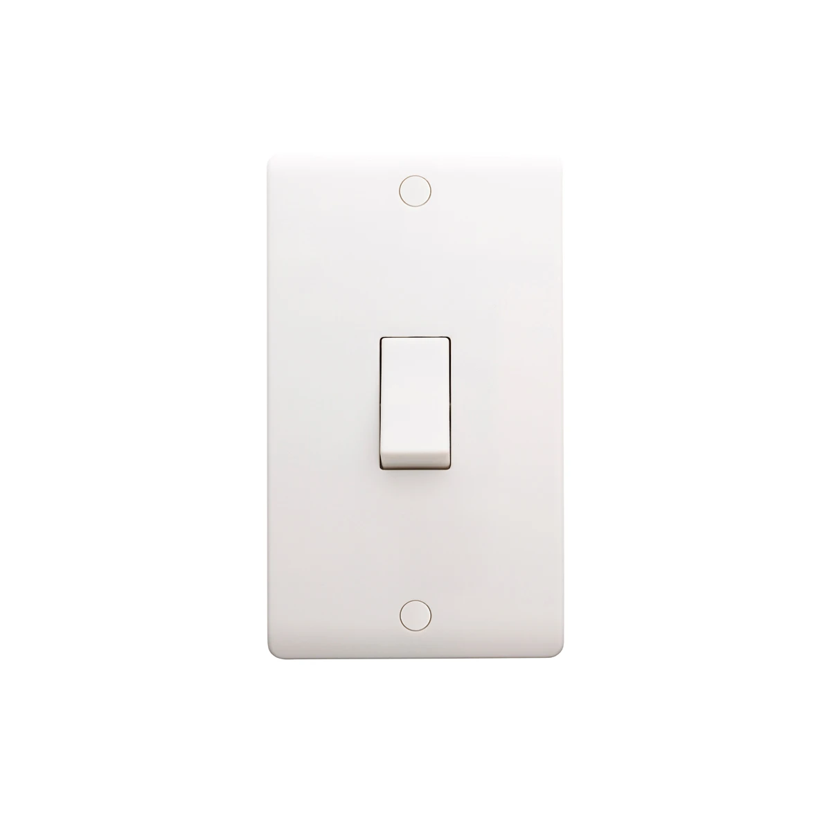 Designa 21S502 2 Gang 50A Double Pole Switch White - Image 3