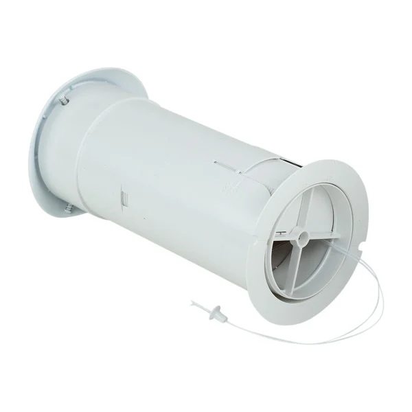 Manrose Deluxe Internal Wall Kit White With Back Draught Shutter – Go ...