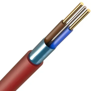 FPPLUS2C 2.5mm² Red Fire Performance Soft Skin Enhanced Cable 2-Core