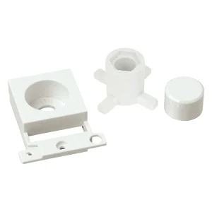 Dimmer Unit Module Mounting Kit Click White