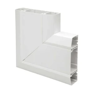 Angle Flat 170 x 50mm PVC-U White for MTD3 Trunking