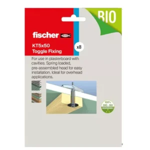 Fischer Spring Toggle Fixing 5 x 50 - Pack Of 20