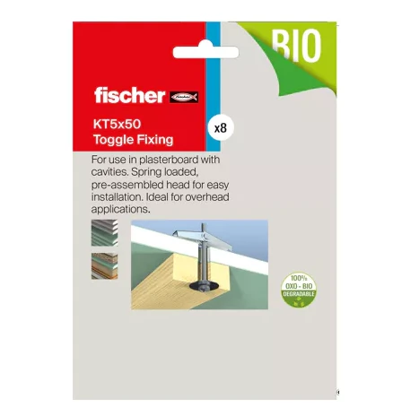 Fischer Spring Toggle Fixing 5 x 50 - Pack Of 20