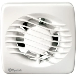 Xpelair 90839AW 100mm (4") Bathroom Extractor Fan 12W 76m³/h 1-Speed Axial 165 x 155mm