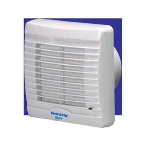 Vent Axia Fan 100mm White Humidistat Timer+Shutter