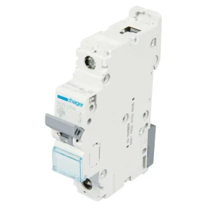 Hager MCB SP Type C 1 Module 20A 10kA