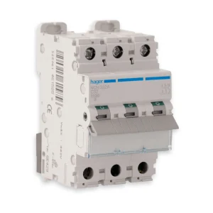 Hager MCB TP Type C 3 Module 32A 10kA