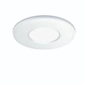 JCC JC010026/WH Downlight Bezel Only IP20 Mains Twist and Lock Tilt Fireguard Next Generation White