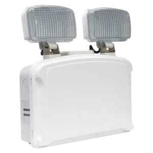 Kansas LiFe Twinspot IP65 LED Non-Maintained 3Hrs Self Test LiFePO4