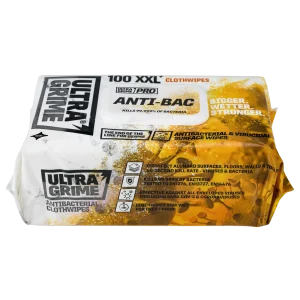Ultragrime Pro Anti Bac XXL + Cloth Wipes 100 Pack