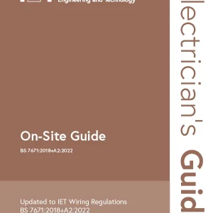 Niceic PIETOSG18_ 2 IET On-Site Guide (New 18.2 2022 Edition)