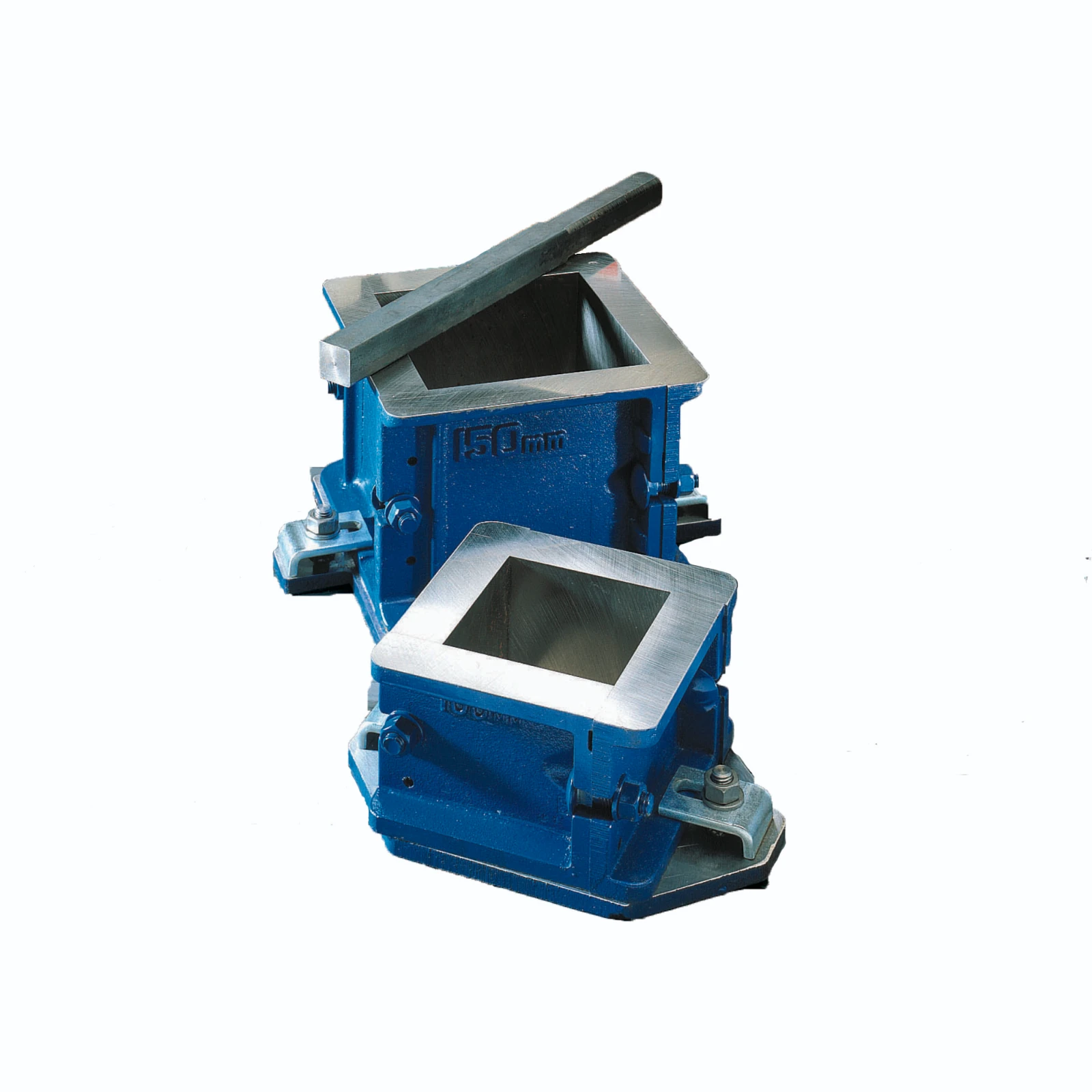 Test Cube Mould 100 x 100mm Detector Base To Bsen12390-1 - Image 2