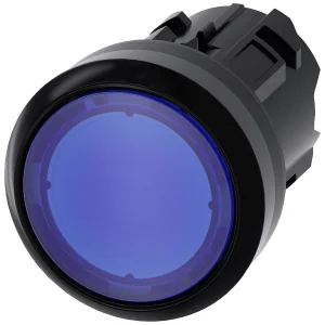 Illuminated Push Button 22mm Round Plastic