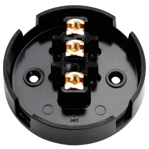 Junction Box 3 Terminal 30A Brown Selective Entry Slot