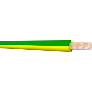 6491X 6.0mm² Green/Yellow PVC Basec Cable 1-Core 100m Roll