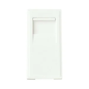 Click New Media Socket Telephone Secondary Polar White