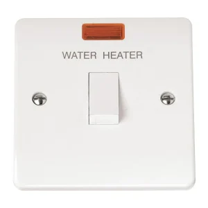 Switch DP Water Heater Neon 20A White