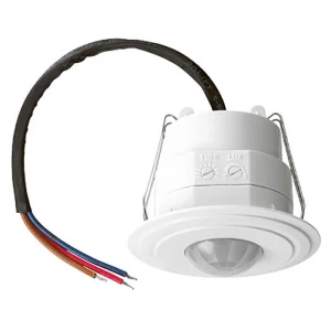 Sensor 360° PIR Flush Ceiling Mounted 6A White