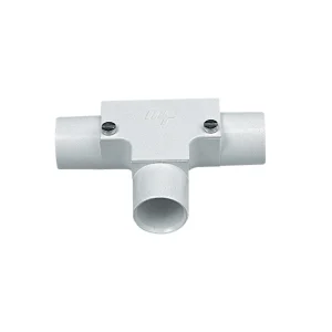 Inspection Tee for Round Conduit PVC-U 25mm White